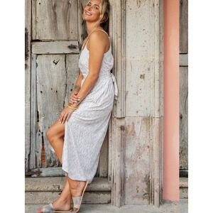 carve designs rayne dress Carve Designs | Dresses | Carve Designs Rayne Lightweight Cool Flowy White  Cotton Midi Tie Back Dress Xs